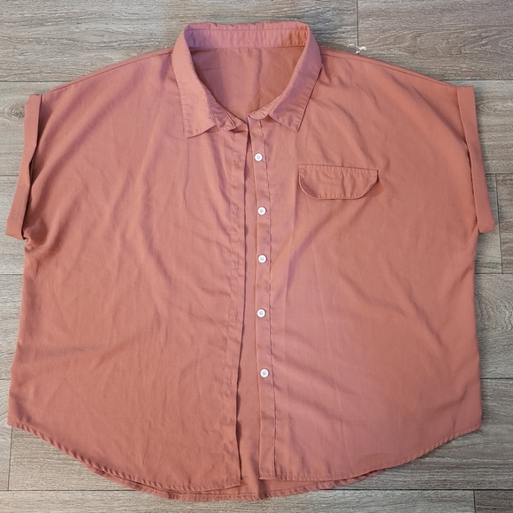 Pink Button Down Shirt - Picture 6 of 7
